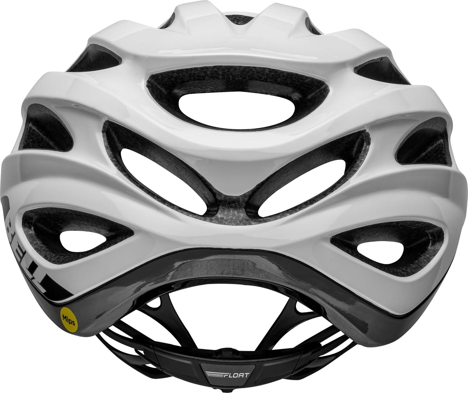 imageBELL Formula MIPS Adult Road Bike HelmetMatteGloss WhiteBlack