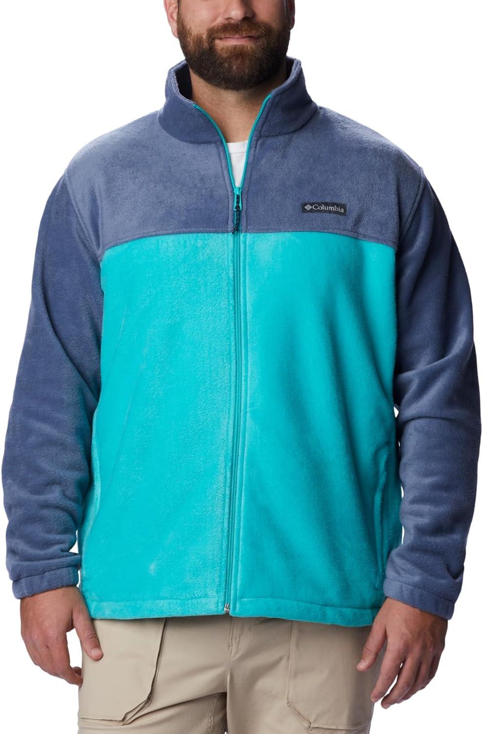 imageColumbia Steens Mountain 20 Full Zip Fleece JacketDark MountainBright Aqua
