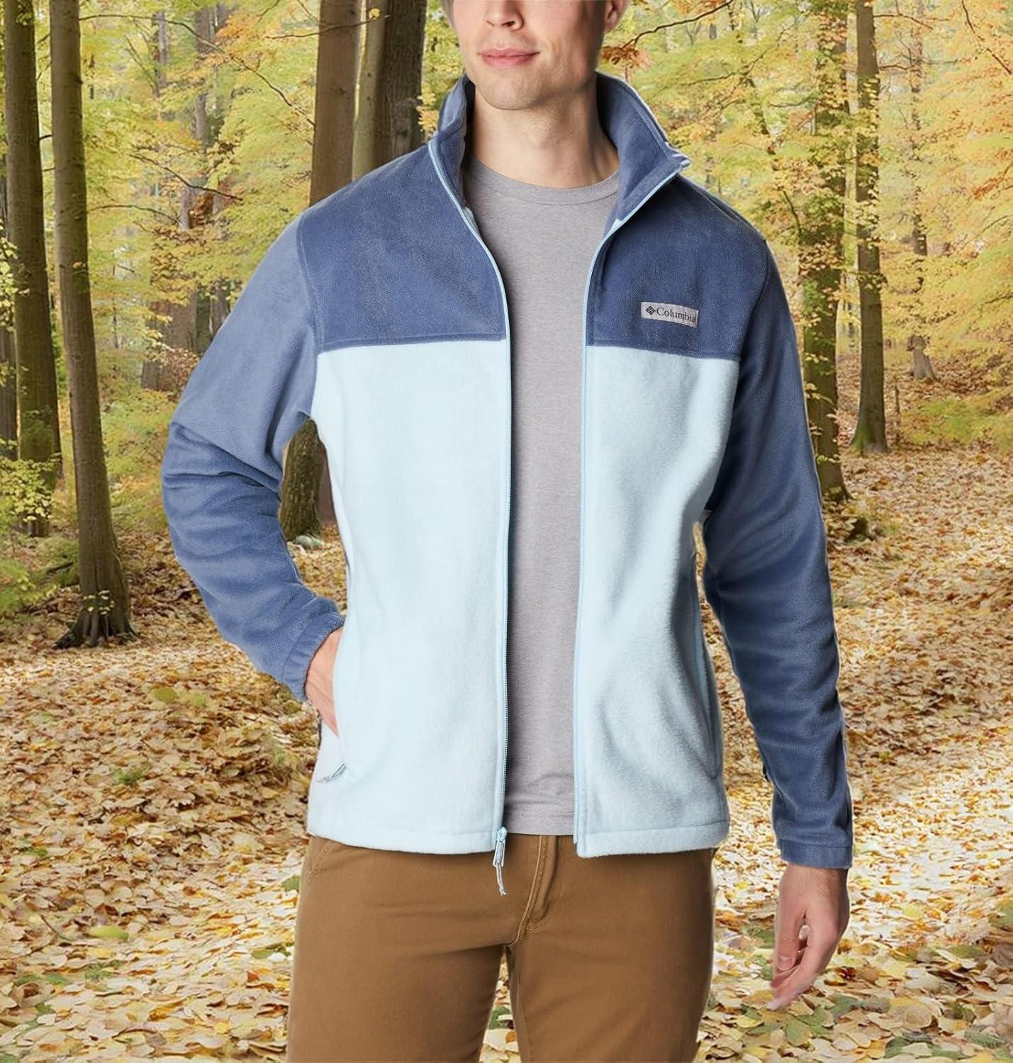 imageColumbia Steens Mountain 20 Full Zip Fleece JacketDark MountainSky Blue