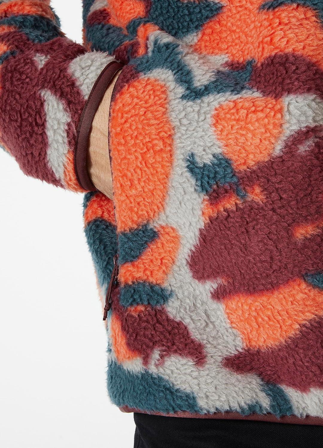 imageHellyHansen Mens Panorama Printed Pile Jacket658 Hickory Woodland Camo