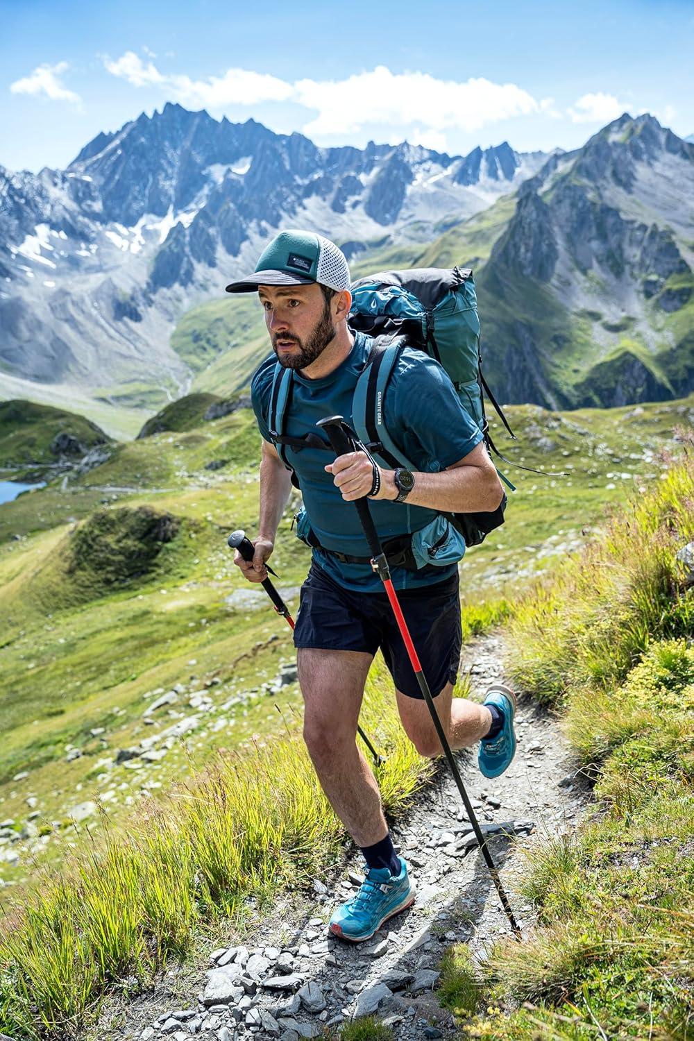 imageMSR DynaLock Ascent Foldable Carbon Backcountry Trekking PolesLarge