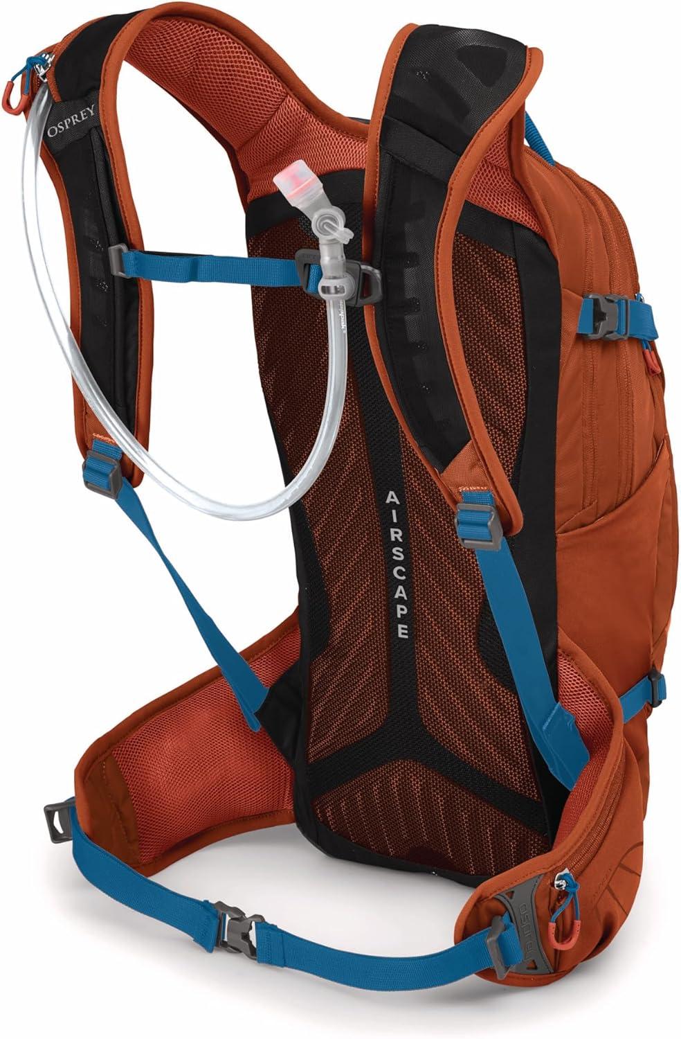 imageOsprey Raptor 10L Mens Biking Backpack with Hydraulics ReservoirFirestarter Orange