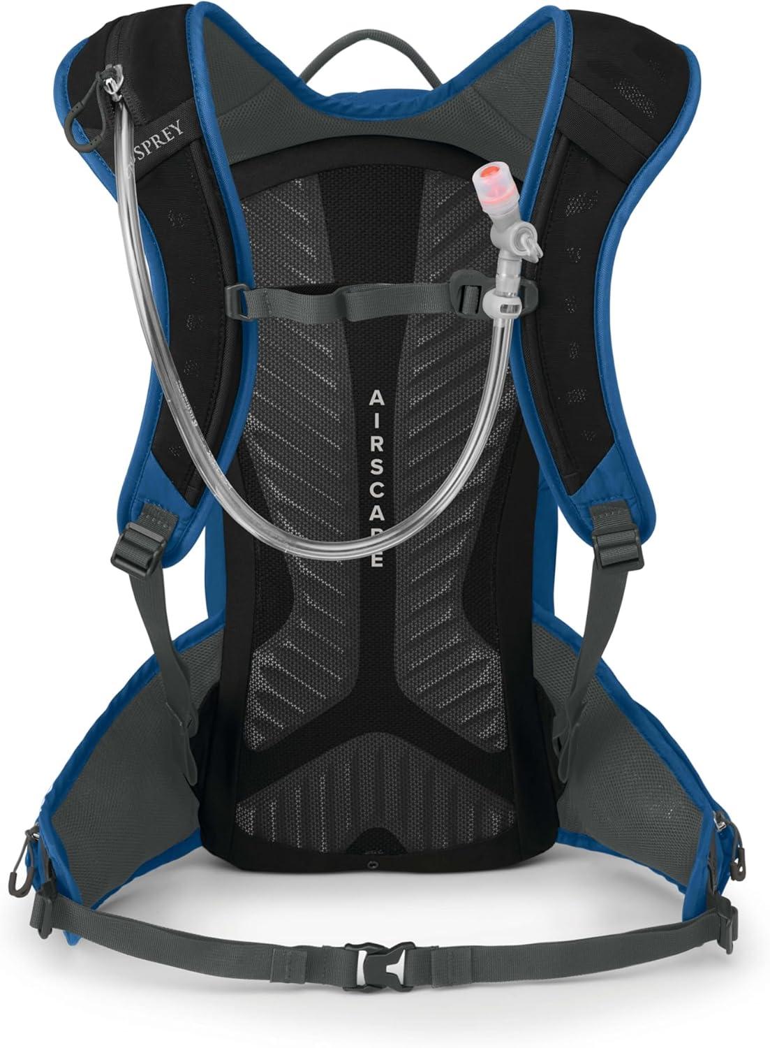 imageOsprey Raptor 10L Mens Biking Backpack with Hydraulics ReservoirPostal Blue