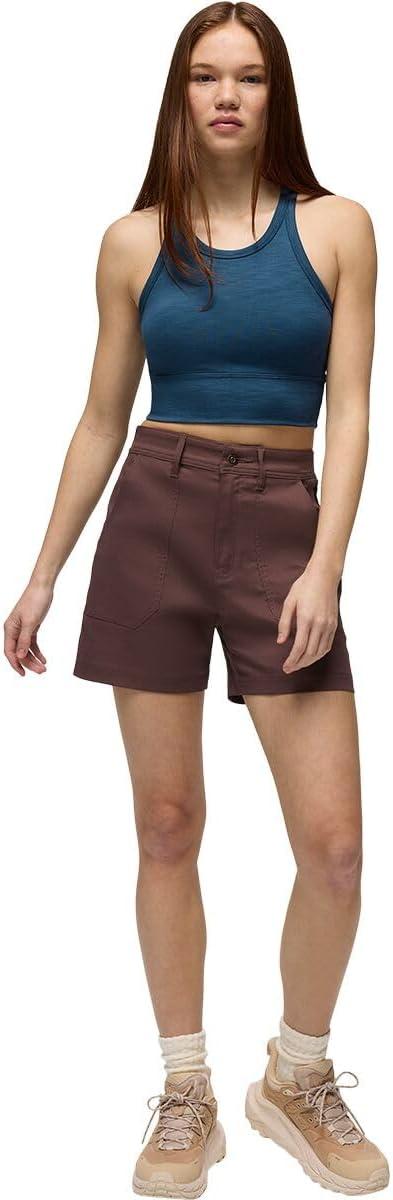 imagePrana Womens Stretch Zion Cargo Short Mocha 8 Inseam 3