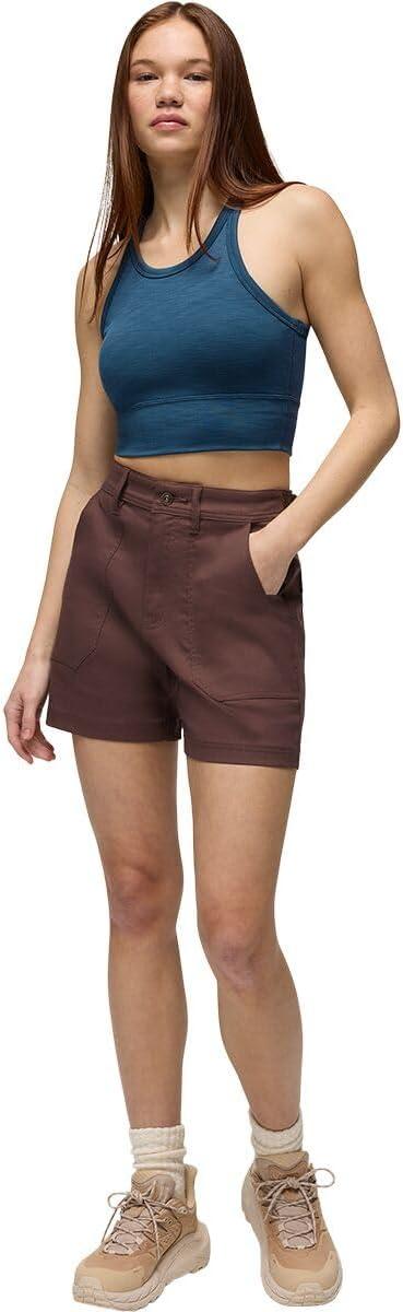 imagePrana Womens Stretch Zion Cargo Short Mocha 8 Inseam 3