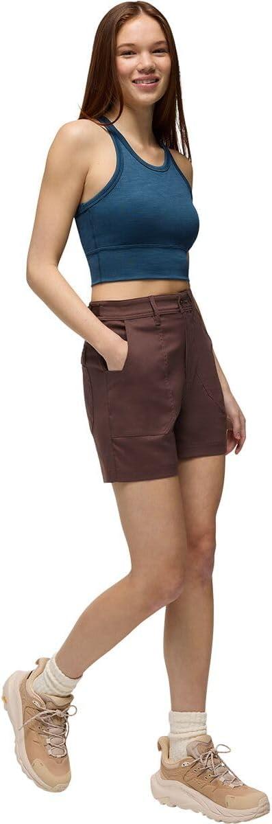 imagePrana Womens Stretch Zion Cargo Short Mocha 8 Inseam 3
