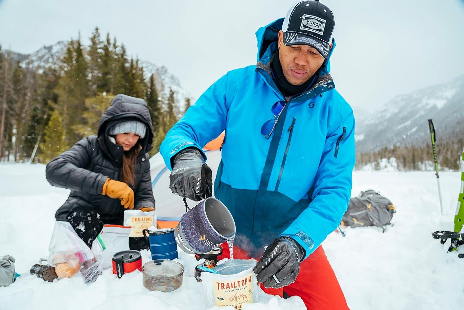 imageTrailtopia Chicken Stew with Noodles Freeze Dried Hiking Dinner Delicious Taste Quick ampamp Easy Prep Lightweight Perfect for Camping ampamp Backpacking High Energy Meals for Outdoor AdventuresPesto Chicken Pasta