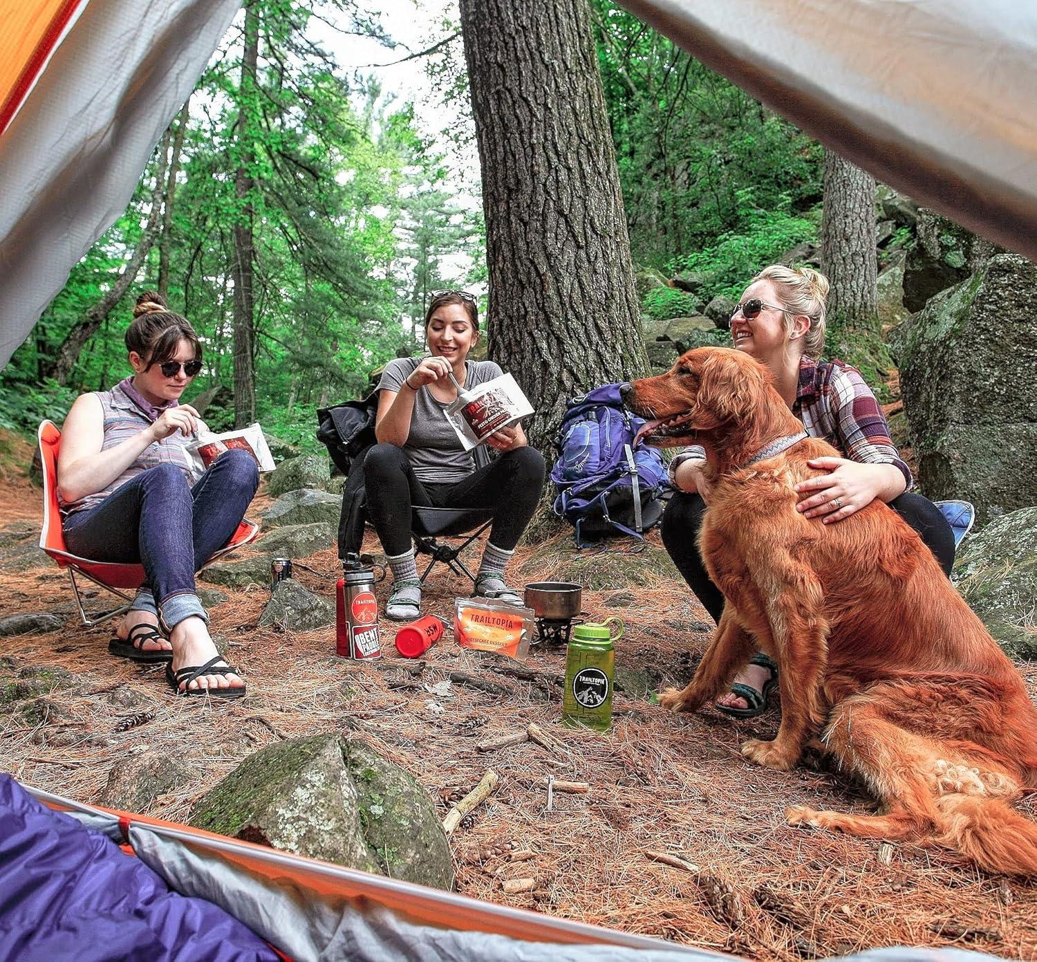 imageTrailtopia Chicken Stew with Noodles Freeze Dried Hiking Dinner Delicious Taste Quick ampamp Easy Prep Lightweight Perfect for Camping ampamp Backpacking High Energy Meals for Outdoor AdventuresPesto Chicken Pasta