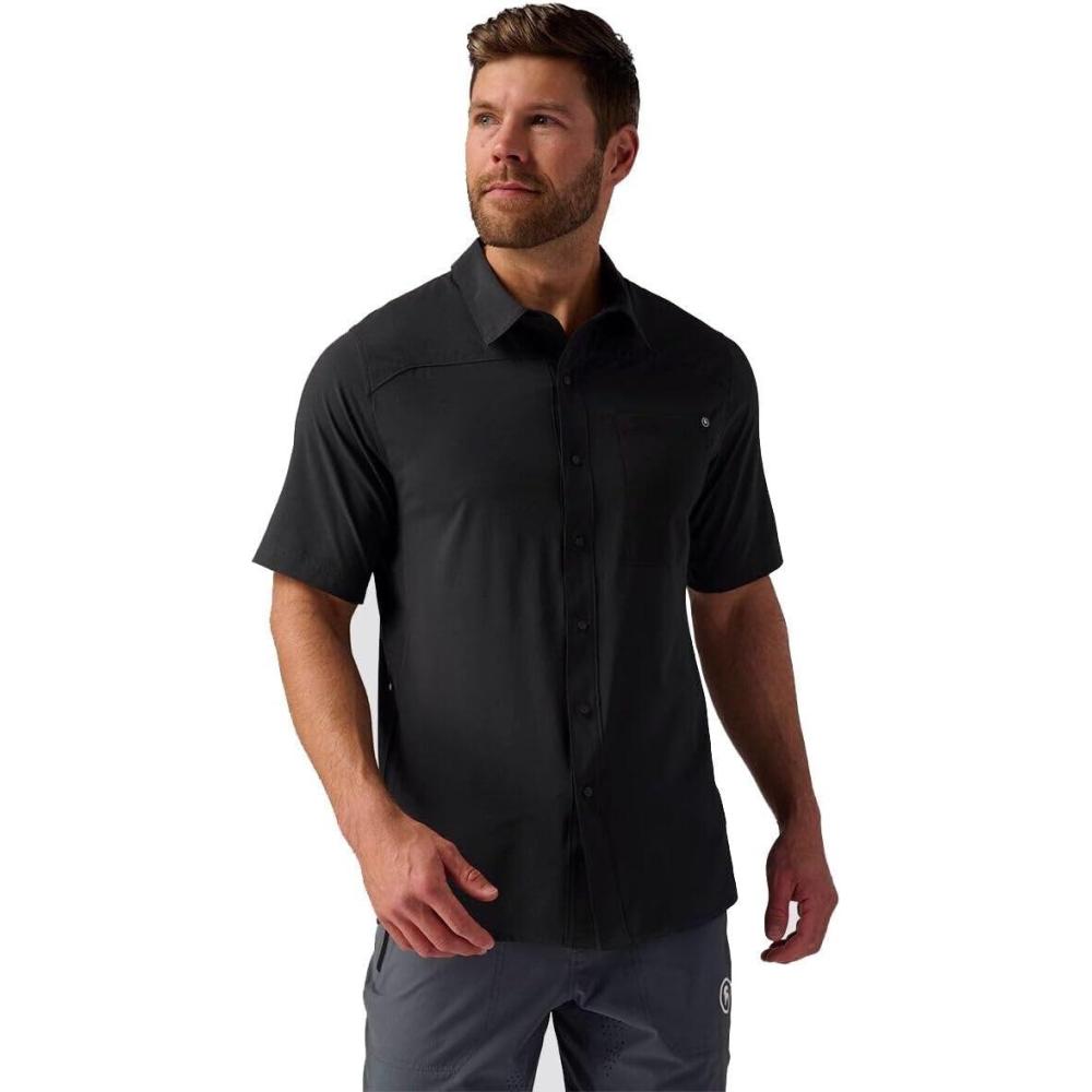 imageBackcountry Slickrock ShortSleeve ButtonUp Jersey MensBlack