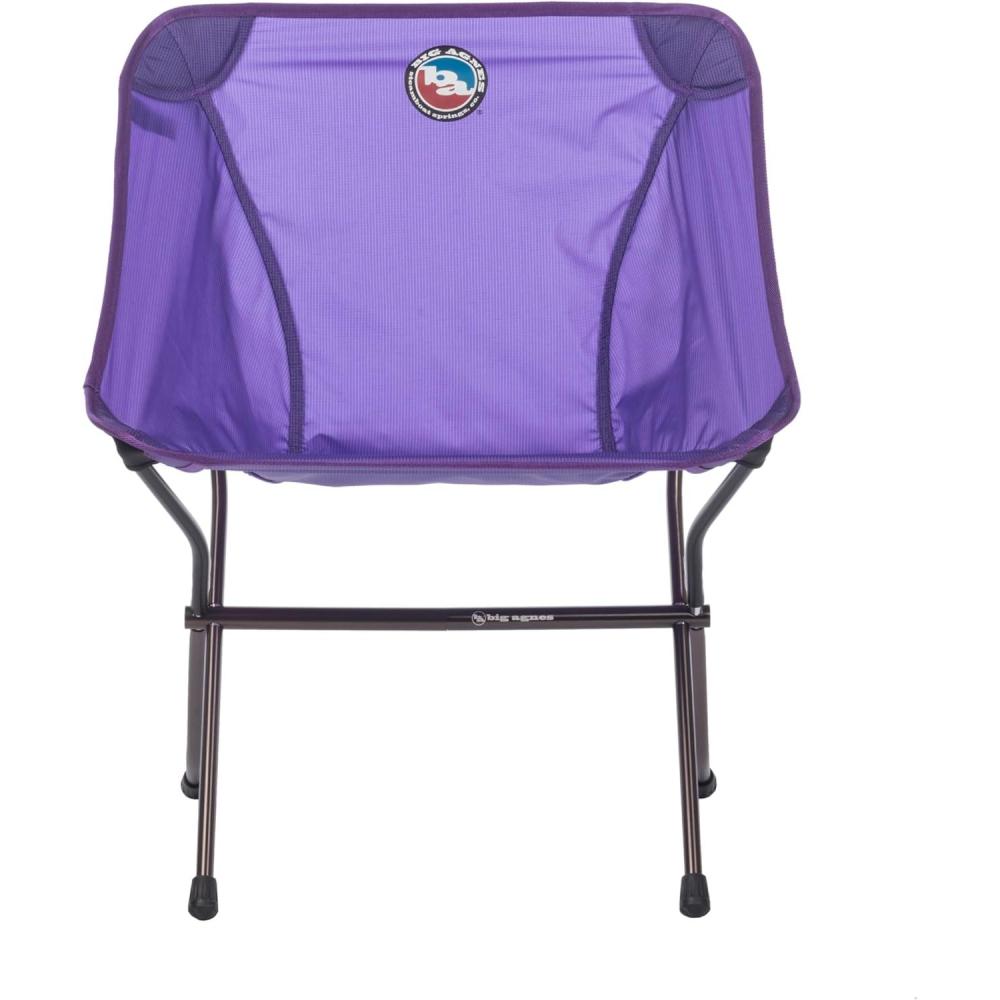 imageBig Agnes Skyline Ultralight Backpacking Chair BlackRoyal Purple
