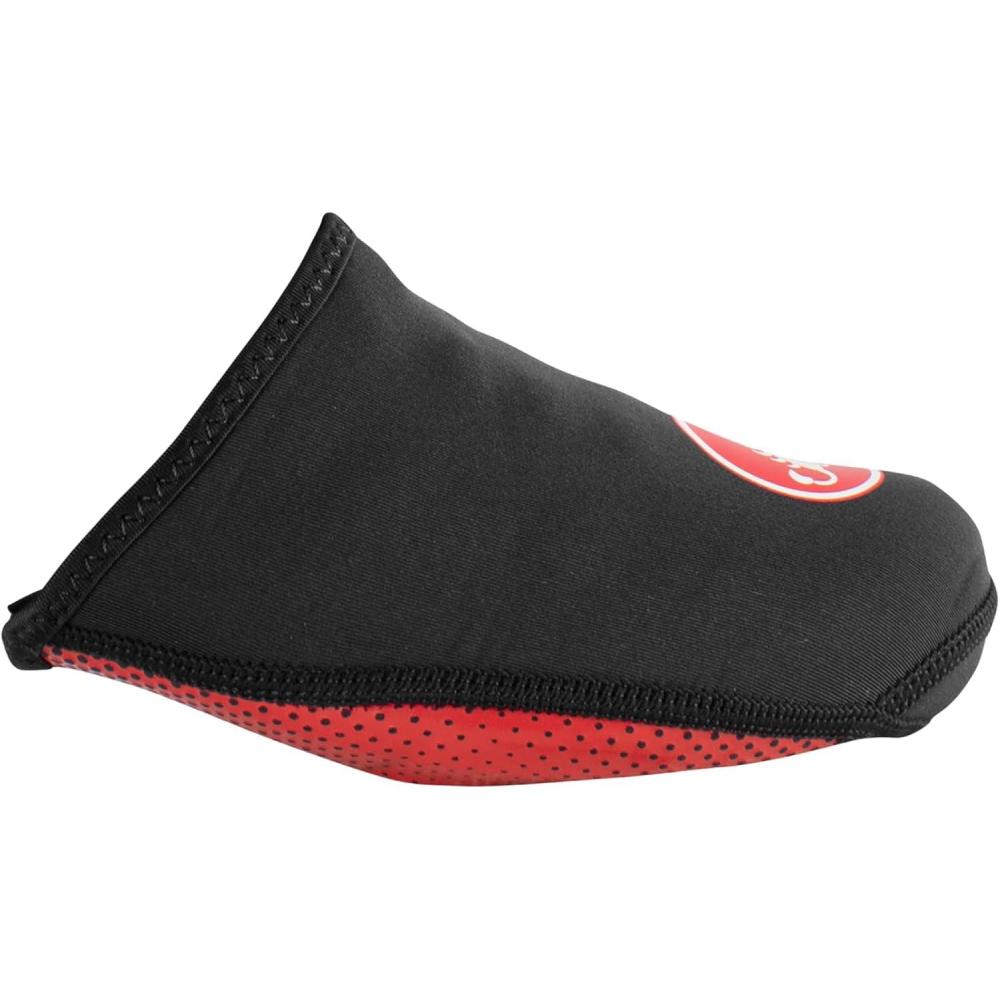 imageCASTELLI Toe Thingy 2 Neoprene Windproof Cycling Half Shoe Warmer Overshoes for Road Cycling ampamp Mountain BikingBlack