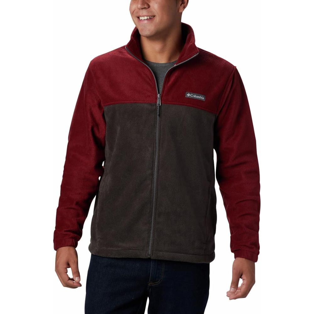 imageColumbia Steens Mountain 20 Full Zip Fleece JacketRed Jasper Buffalo