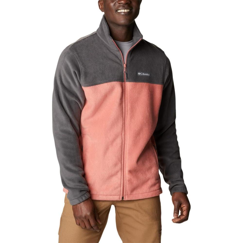 imageColumbia Steens Mountain 20 Full Zip Fleece JacketSharkDark Coral