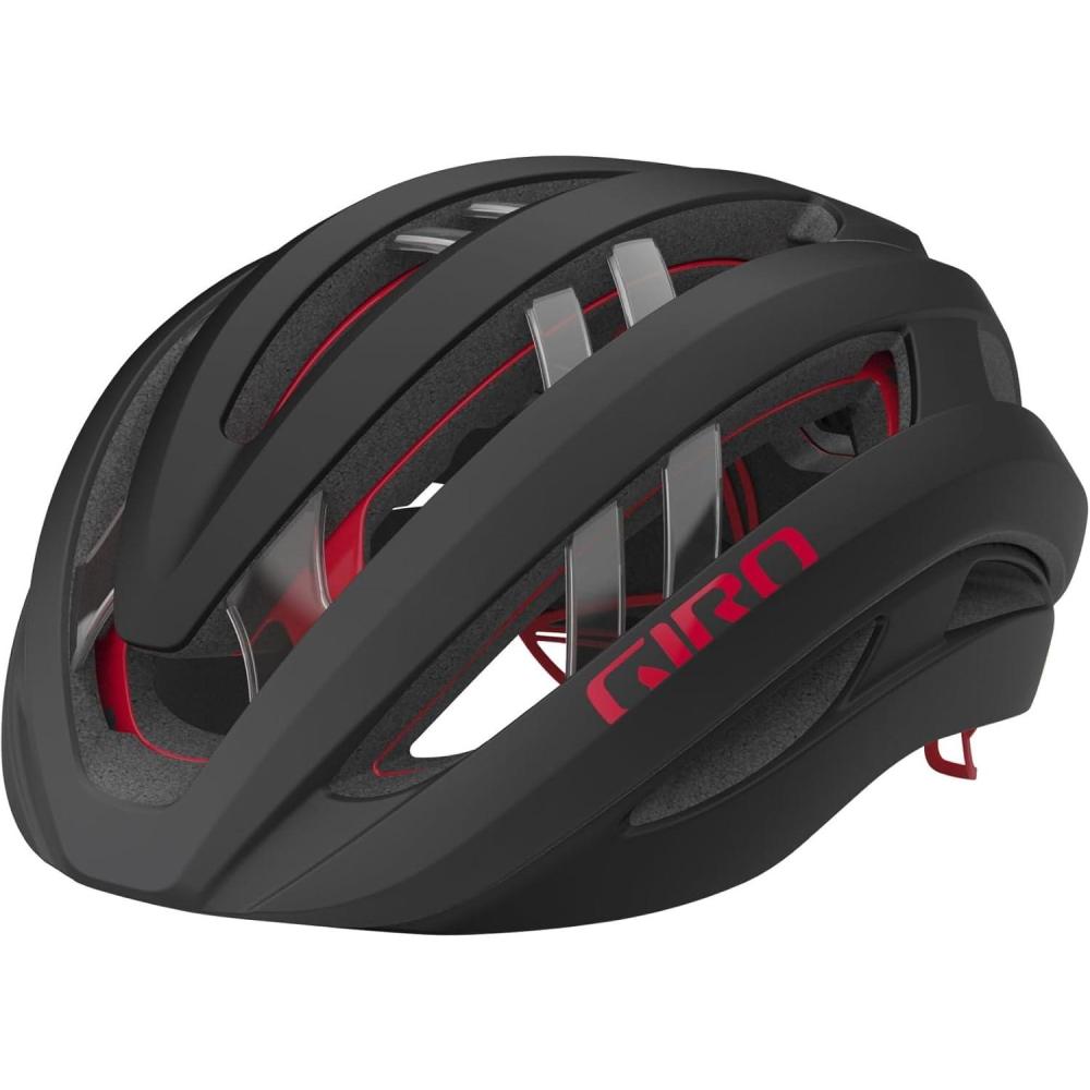 imageGiro Aries Spherical Bike HelmetMatte CarbonRed