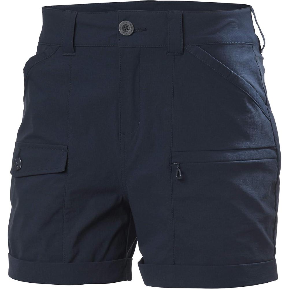 imageHellyHansen Womens Maridalen Hiking Short UPF 40 Mountain Short Multiple Colors597 Navy