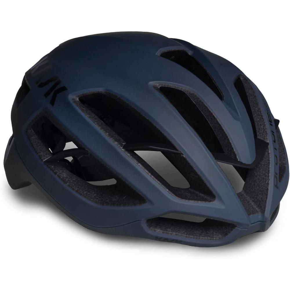 imageKASK Protone Icon Bike Helmet I Aerodynamic Road Cycling Mountain Biking ampamp Cyclocross HelmetBlue Matt
