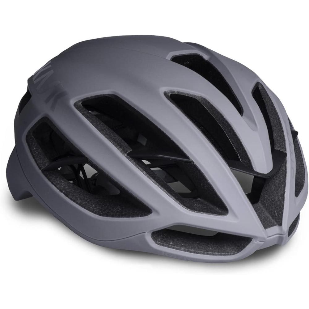 imageKASK Protone Icon Bike Helmet I Aerodynamic Road Cycling Mountain Biking ampamp Cyclocross HelmetGrey Matt
