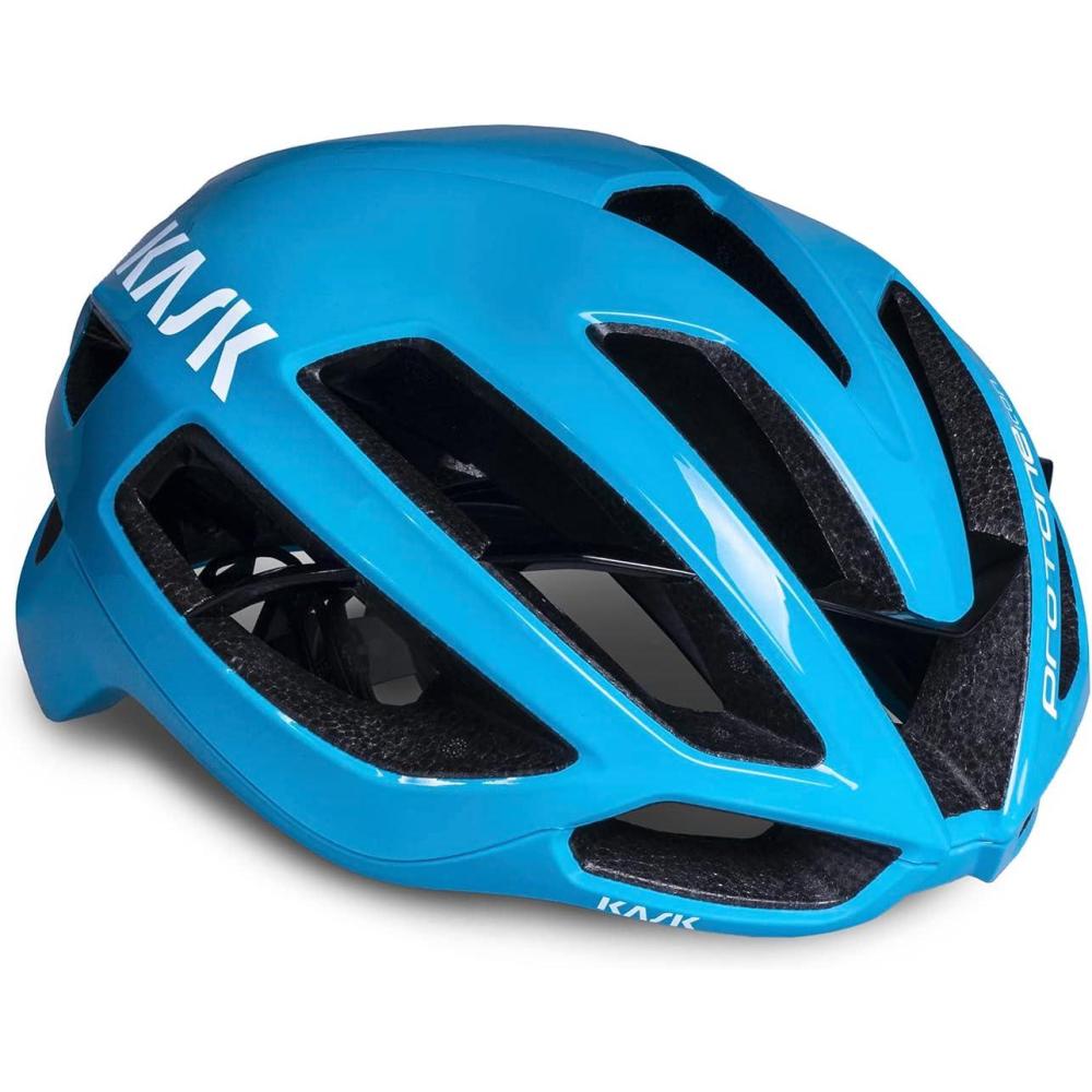 imageKASK Protone Icon Bike Helmet I Aerodynamic Road Cycling Mountain Biking ampamp Cyclocross HelmetLight Blue