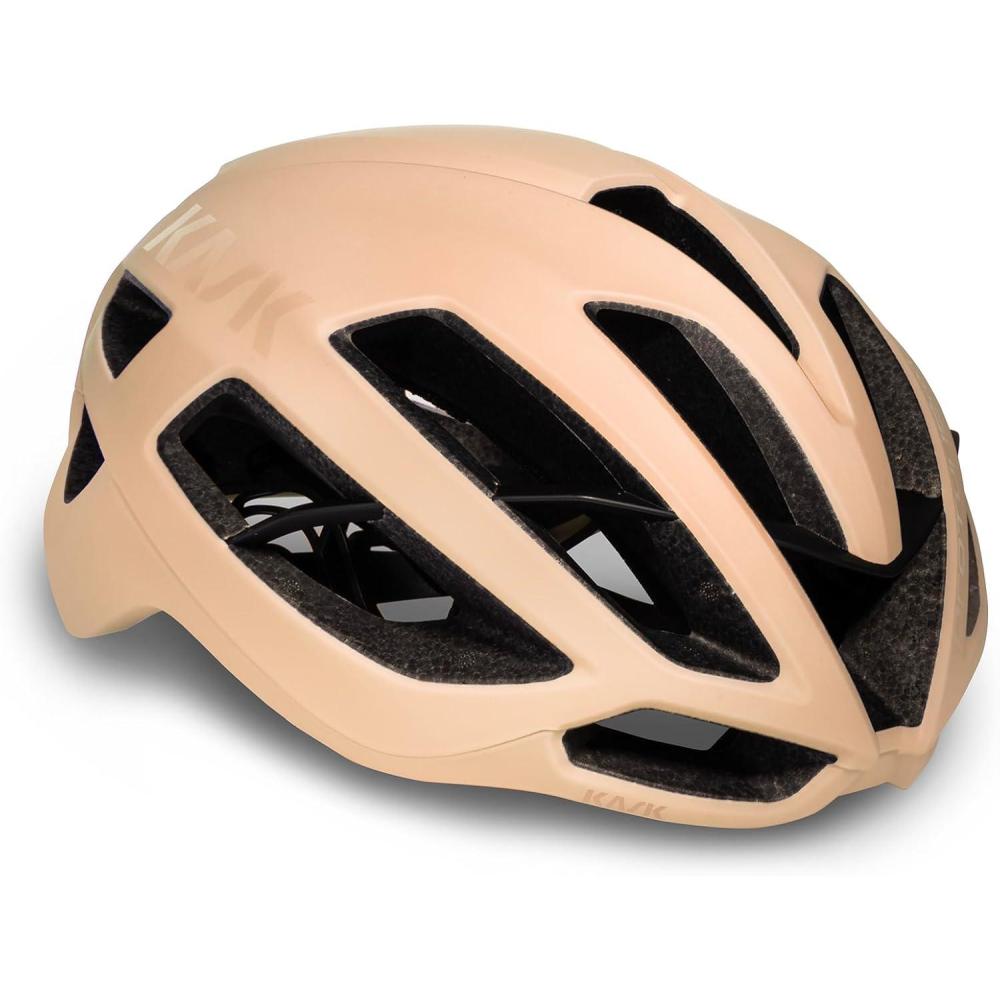 imageKASK Protone Icon Bike Helmet I Aerodynamic Road Cycling Mountain Biking ampamp Cyclocross HelmetSahara Matt