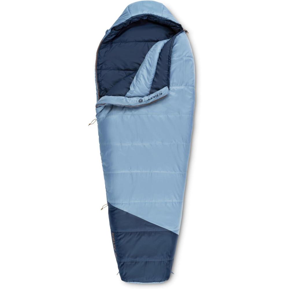 imageKelty SleepingBags Kelty Mistral Synthetic Camping Sleeping BagWindward Blue  Pageant Blue
