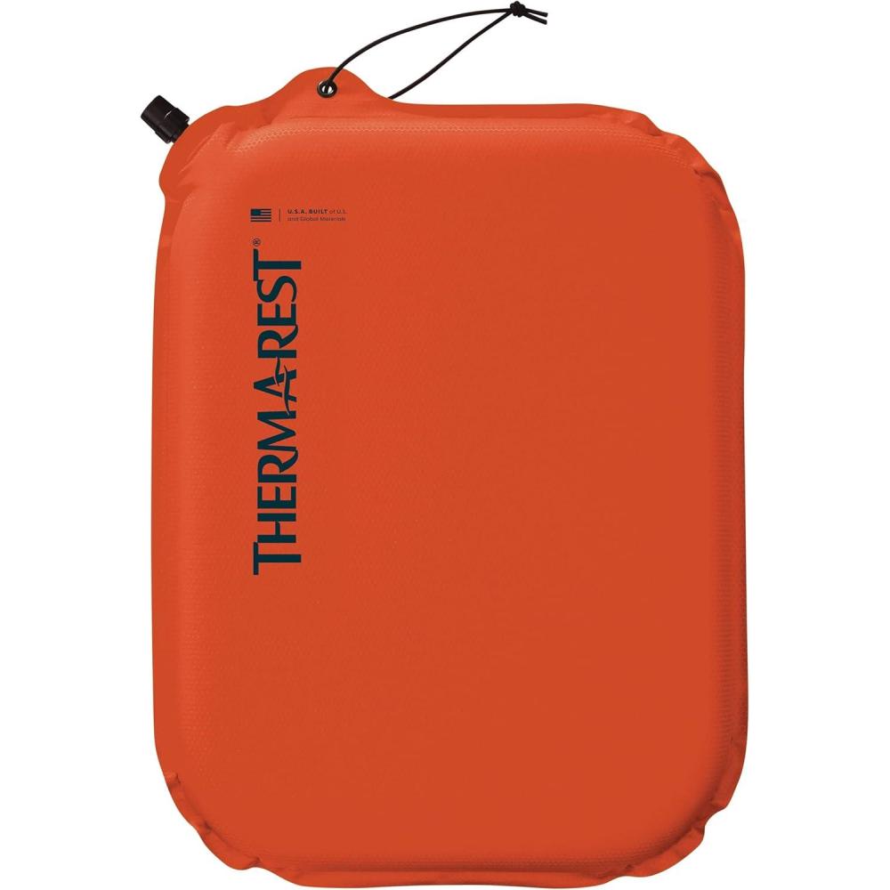 imageThermaRest Lite Seat Ultralight Inflatable Seat Cushion Orange Polyester 13 x 16 InchesOrange