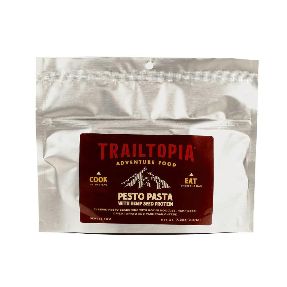 imageTrailtopia Chicken Stew with Noodles Freeze Dried Hiking Dinner Delicious Taste Quick ampamp Easy Prep Lightweight Perfect for Camping ampamp Backpacking High Energy Meals for Outdoor AdventuresPesto Pasta