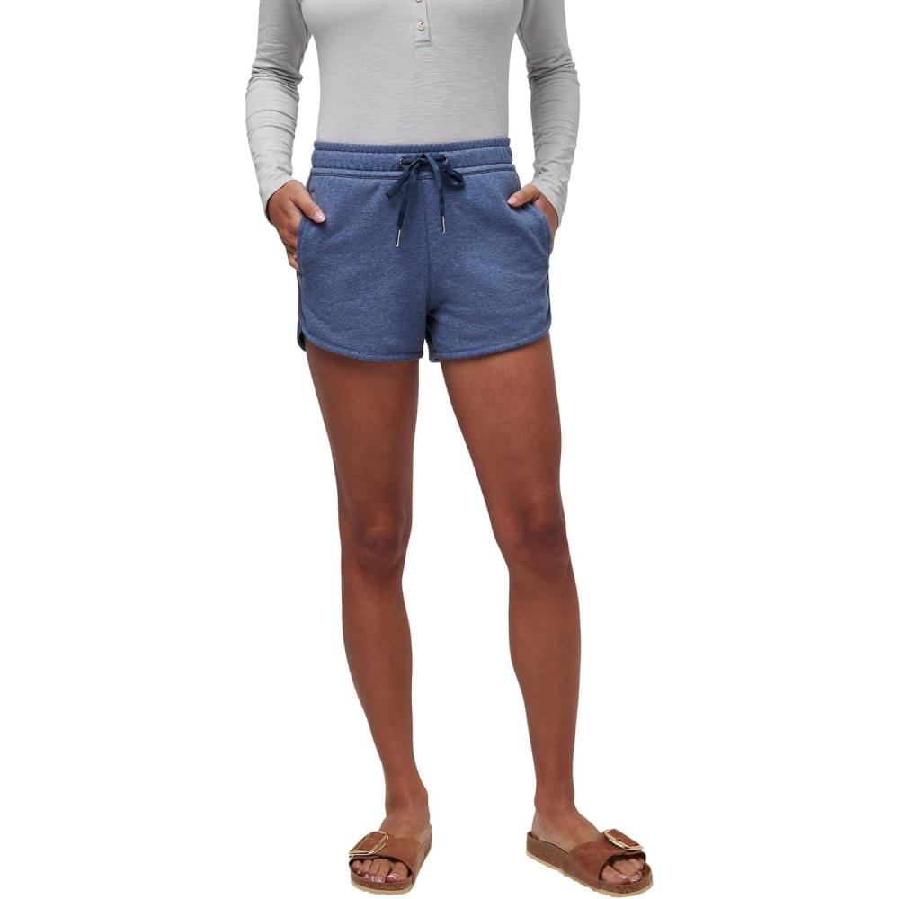 imageTravisMathew Womens Cloud Tie Shorts 2Heather Navy