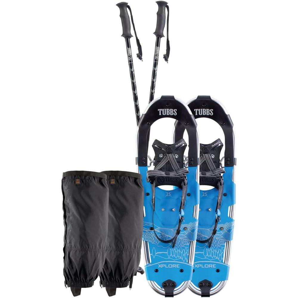imageTubbs Unisex Xplore Kit Trail Walking SnowshoesSILVERBLUE