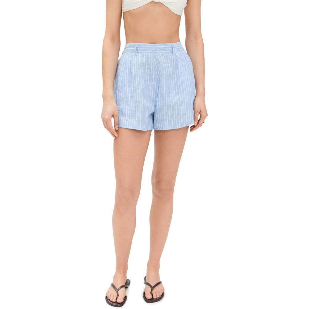 imageVitamin A Womens Swimwear The Getaway Short Swimsuit Cover UpSummer Stripe