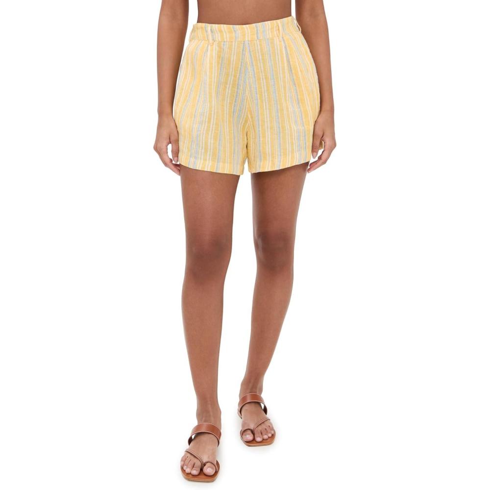 imageVitamin A Womens Swimwear The Getaway Short Swimsuit Cover UpSunny Skies