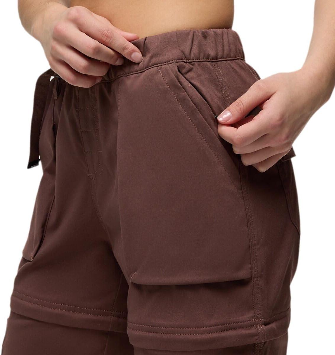 imageprAna Womens Halle Convertible PantsMocha