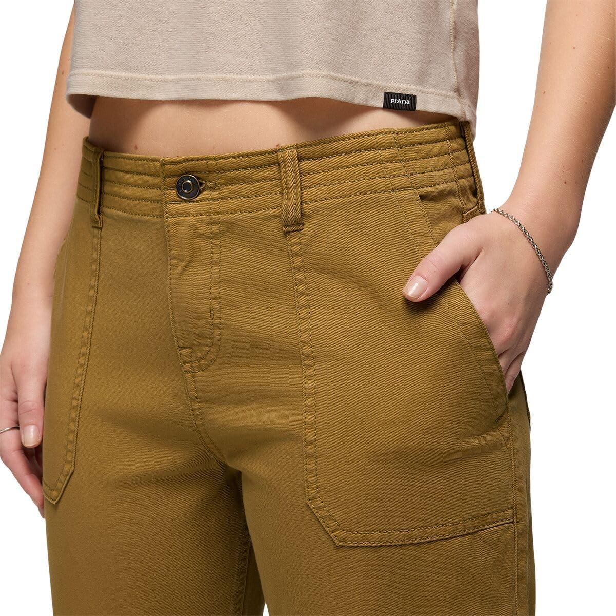 imageprAna Womens Sancho Boyfriend PantsRetro Olive