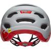 BELL 4Forty MIPS Adult Mountain Bike Helmet(Matte Dark Gray/Crimson (2023))