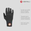 CASTELLI Men’s Lightness 2 Glove, Breathable Versatile Cool-Weather Insulated Road Cycling & Biking Glove with Excellent Grip(Black)