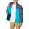 Columbia Steens Mountain 2.0 Full Zip Fleece Jacket(Dark Mountain/Bright Aqua)