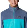 Columbia Steens Mountain 2.0 Full Zip Fleece Jacket(Dark Mountain/Bright Aqua)