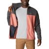 Columbia Steens Mountain 2.0 Full Zip Fleece Jacket(Shark/Dark Coral)