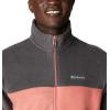 Columbia Steens Mountain 2.0 Full Zip Fleece Jacket(Shark/Dark Coral)