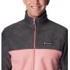 Columbia Steens Mountain 2.0 Full Zip Fleece Jacket(Shark/Pink Agave)