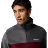 Columbia Steens Mountain 2.0 Full Zip Fleece Jacket(Shark/Rich Wine)
