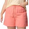 Columbia Womens Sandy River Short Ii(Red)