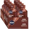 GU Energy Original Sports Nutrition Energy Gel, Strawberry Banana, 24 Count Box(Chocolate Outrage)