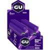 GU Energy Original Sports Nutrition Energy Gel, Strawberry Banana, 24 Count Box(Jet Blackberry)