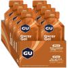 GU Energy Original Sports Nutrition Energy Gel, Strawberry Banana, 24 Count Box(Salted Caramel)