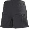 Helly-Hansen Womens Maridalen Hiking Short, UPF 40+ Mountain Short, Multiple Colors(980 Ebony)