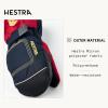 Hestra Baby Zip Long Mitt (Child 1-9yrs) | Waterproof, Insulated Mittens for Toddlers & Kids for Winter & Playing in The Snow(Dark Navy/Red)
