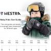 Hestra Baby Zip Long Mitt (Child 1-9yrs) | Waterproof, Insulated Mittens for Toddlers & Kids for Winter & Playing in The Snow(Dark Navy/Red)