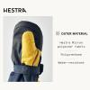 Hestra Baby Zip Long Mitt (Child 1-9yrs) | Waterproof, Insulated Mittens for Toddlers & Kids for Winter & Playing in The Snow(Dark Navy/Yellow)