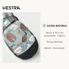 Hestra Baby Zip Long Mitt (Child 1-9yrs) | Waterproof, Insulated Mittens for Toddlers & Kids for Winter & Playing in The Snow(Sea Blue Print)