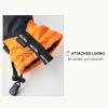 Hestra Gauntlet CZone Junior Mitt (Youth 4-13yrs) | Waterproof, Insulated Kids Snow Mittens for Winter, Skiing & Playing in The Snow(Orange Multi)